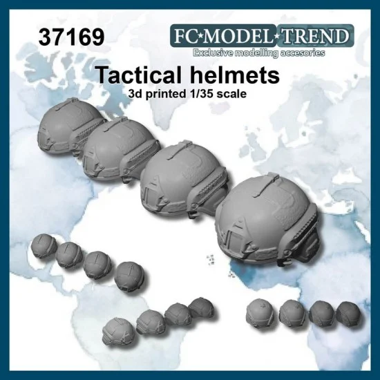 FC Model Trend 37169 1/35 Tactical Helmets - Model Figures