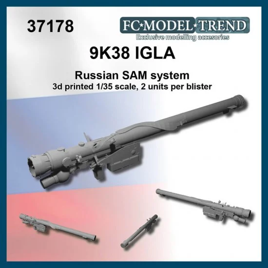 FC Model Trend 37178 1/35 9K38 IGLA (2pcs) - Model Figures