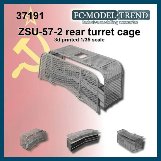 FC Model Trend 37191 1/35 Zsu-57-2 Rear Basket