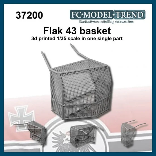 FC Model Trend 37200 1/35 Flak 43 Basket - Military Vehicles & Tanks