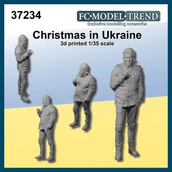FC Model Trend 37234 1/35 Christmas In Ukraine - Model Figures