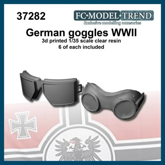 FC Model Trend 37282 1/35 WWII German Goggles - Model Figures