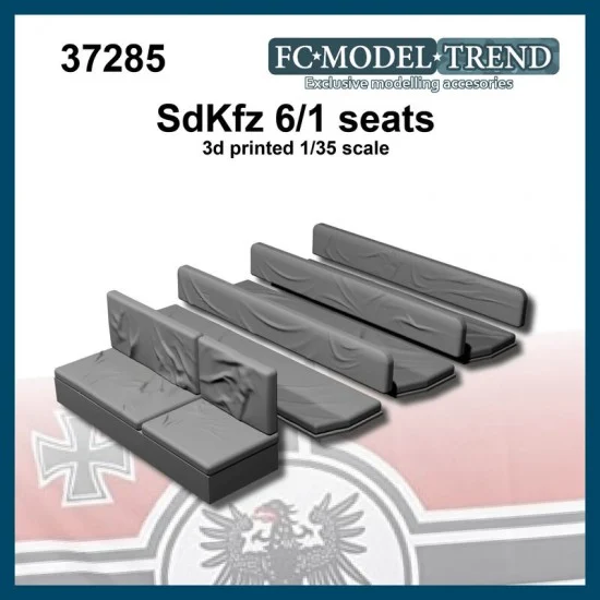 FC Model Trend 37285 1/35 SdKfz 6/1 Seats for Bronco kit - Military Vehicles & Tanks