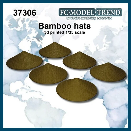 FC Model Trend 37306 1/35 Bamboo Hats - Model Figures