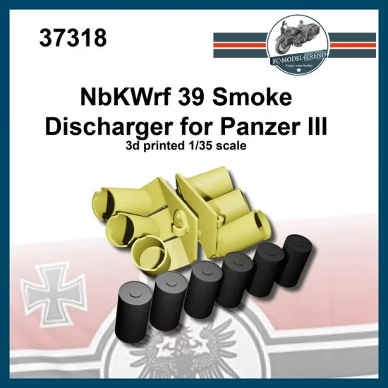 FC Model Trend 37318 1/35 Panzer III Smoke Grenade Launcher - Military Vehicles & Tanks