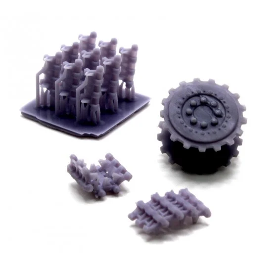 FC Model Trend 37332 1/35 M4 Grizzly Tracks And Sprocket - Military Vehicles & Tanks