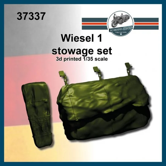 FC Model Trend 37337 1/35 Wiesel 1 Stowage Bags Set - Military Vehicles & Tanks