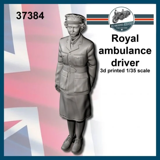 FC Model Trend 37384 1/35 Royal Ambulance Driver - Model Figures