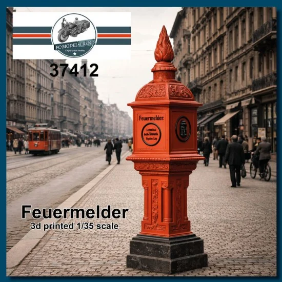 FC Model Trend 37412 1/35 Feuermelder - Scenics & Diorama