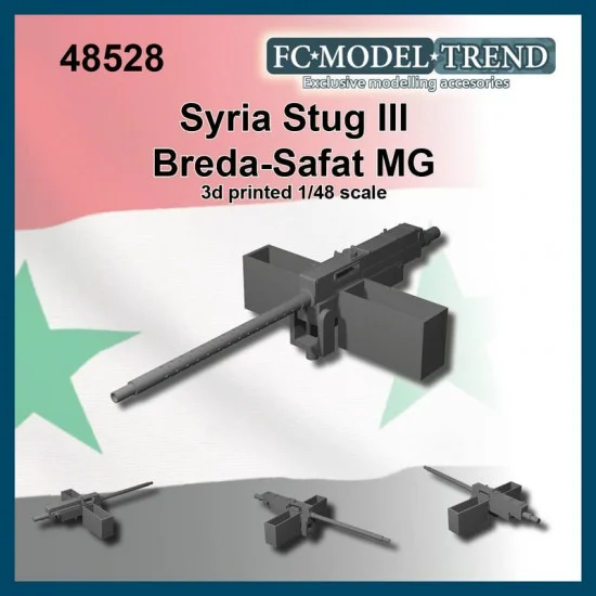 FC Model Trend 48528 1/48 Syria Stug III Breda-Safat MG