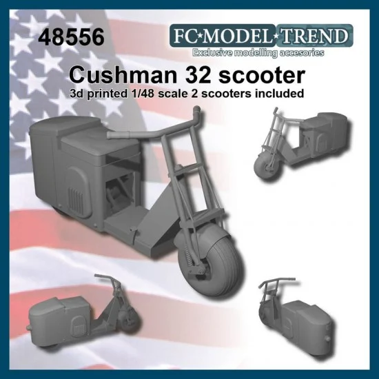 FC Model Trend 48556 1/48 Cushman 32 Scooter - Military Vehicles & Tanks