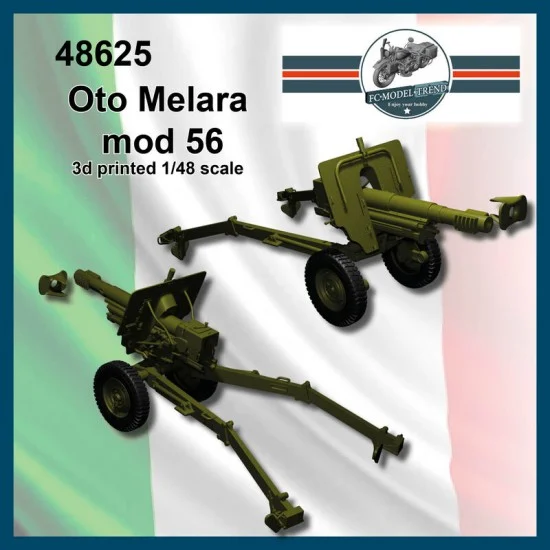 FC Model Trend 48625 1/48 Oto Melara Mod. 56 - Military Vehicles & Tanks