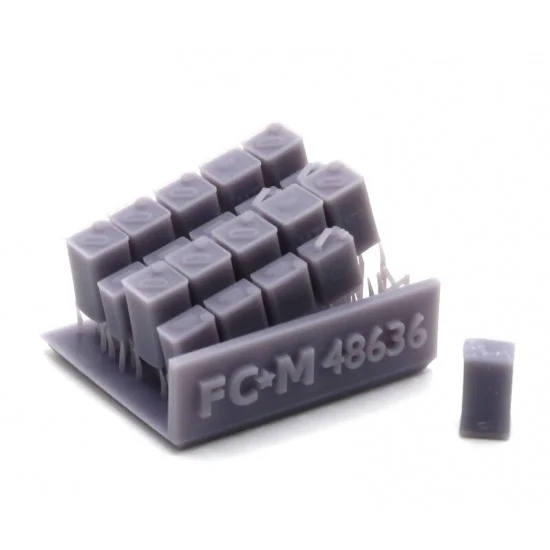 FC Model Trend 48636 1/48 WWII British 2 and 4 Gallon Fuel Container "Flimsy" - Scenics & Diorama