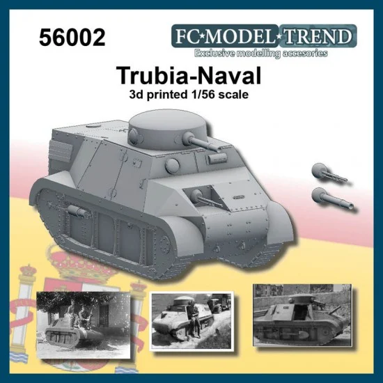 FC Model Trend 56002 1/56 Trubia-Naval Tank