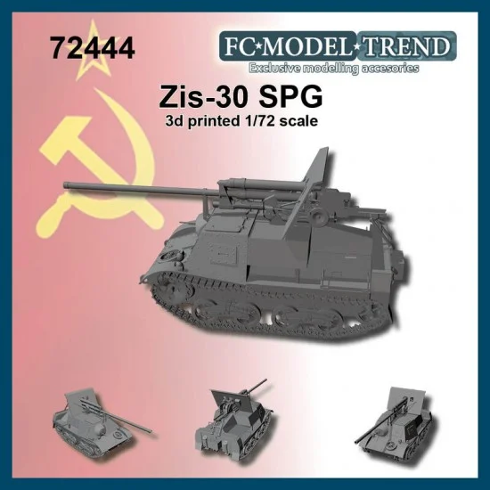 FC Model Trend 72444 1/72 Zis-30 SPG