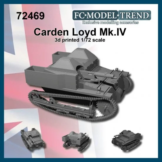 FC Model Trend 72469 1/72 Carden Loyd Mk. IV - Military Vehicles & Tanks