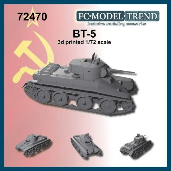 FC Model Trend 72470 1/72 BT-5 Cruiser Tank