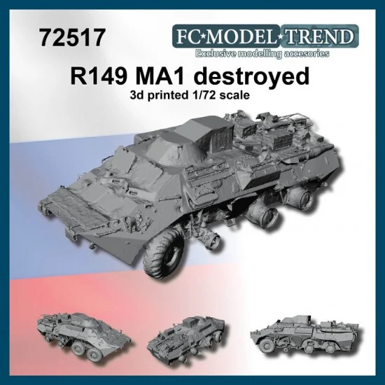 FC Model Trend 72517 1/72 Destroyed R149 MA1 - Military Vehicles & Tanks