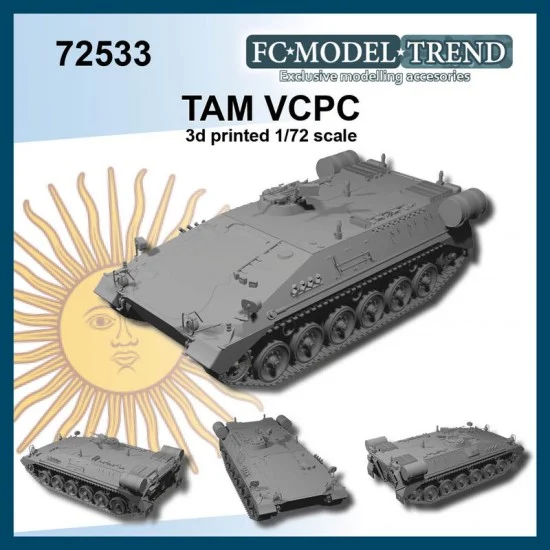 FC Model Trend 72533 1/72 TAM VCPC Medium Tank - Military Vehicles & Tanks