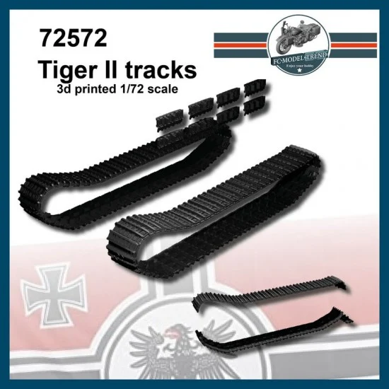 FC Model Trend 72572 1/72 King Tiger Tracks - Military Vehicles & Tanks