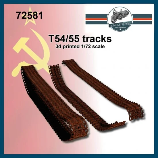 FC Model Trend 72581 1/72 T54/55 Tracks - Military Vehicles & Tanks