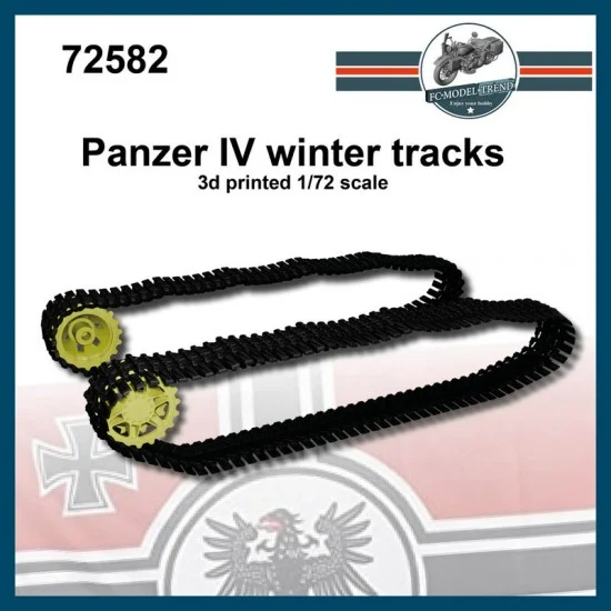 FC Model Trend 72582 1/72 Panzer IV Winter Tracks, Ostketten - Military Vehicles & Tanks