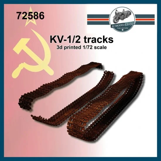 FC Model Trend 72586 1/72 KV-1/2 Tracks