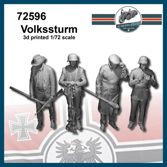 FC Model Trend 72596 1/72 Volkssturm (4 figures) - Model Figures