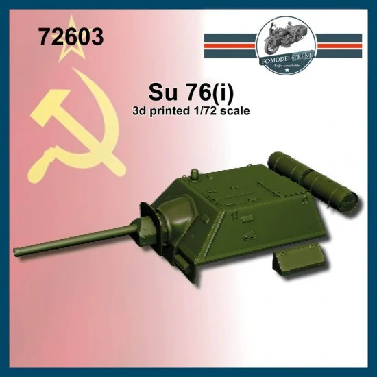 FC Model Trend 72603 1/72 Su-76i Turret