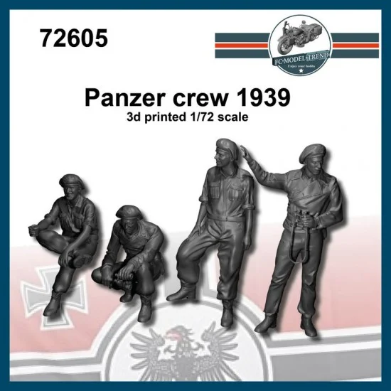 FC Model Trend 72605 1/72 Panzer Crews 1939 (4 figures) - Model Figures