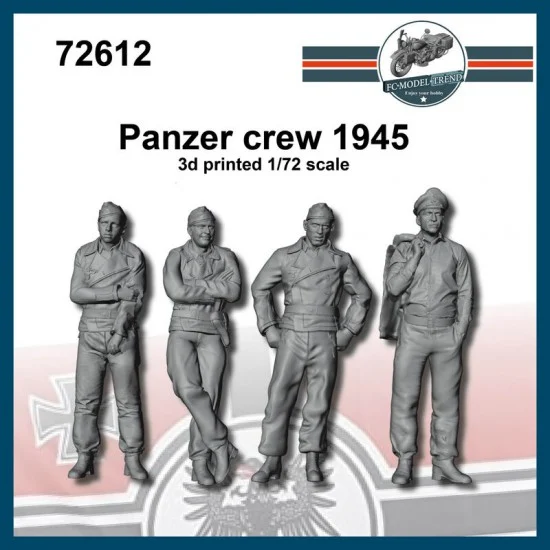 FC Model Trend 72612 1/72 Panzer Crew 1945 (4 figures) - Model Figures