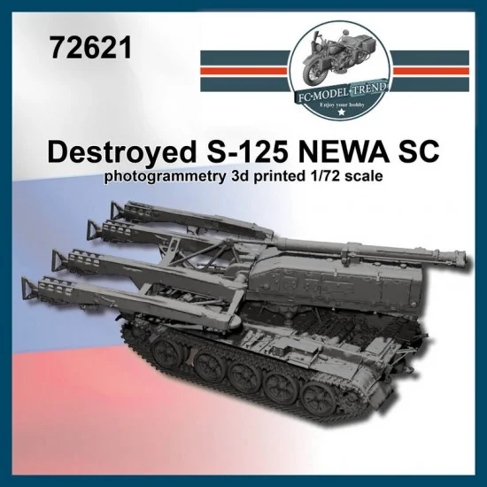 FC Model Trend 72621 1/72 Destroyed B-125 NEWA SC