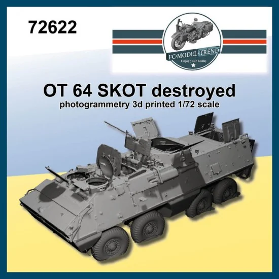 FC Model Trend 72622 1/72 Destroyed OT 64 SKOT - Military Vehicles & Tanks