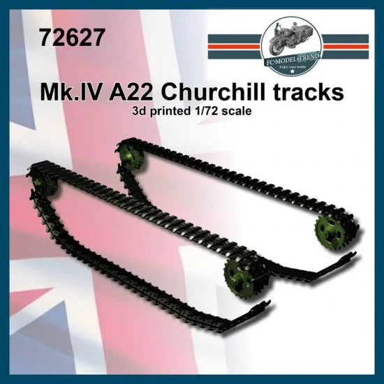 FC Model Trend 72627 1/72 Mk.IV A22 Churchill Tracks - Military Vehicles & Tanks