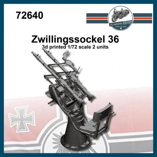 FC Model Trend 72640 1/72 Zwillingssockel 36 - Military Vehicles & Tanks