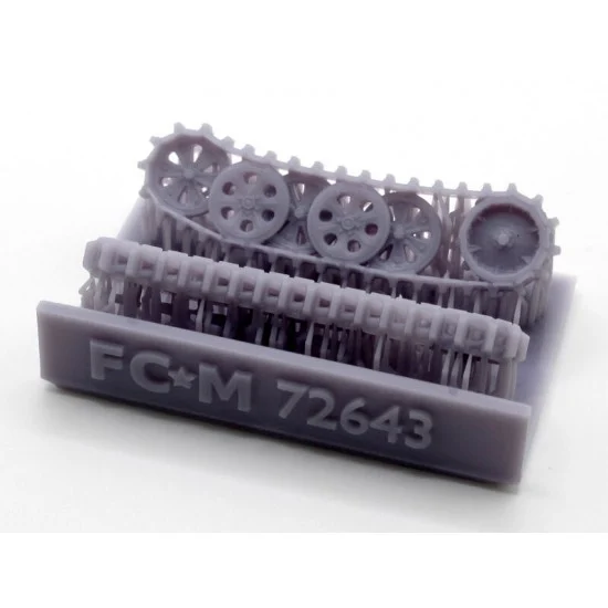 FC Model Trend 72643 1/72 Sdkfz 250 Tracks - Military Vehicles & Tanks