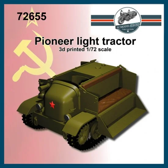 FC Model Trend 72655 1/72 USSR Pioneer Light Tractor - Military Vehicles & Tanks