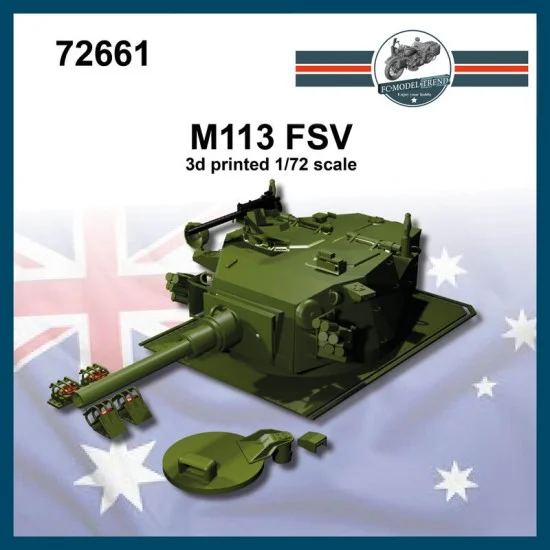 FC Model Trend 72661 1/72 M113 FSV Turret - Military Vehicles & Tanks