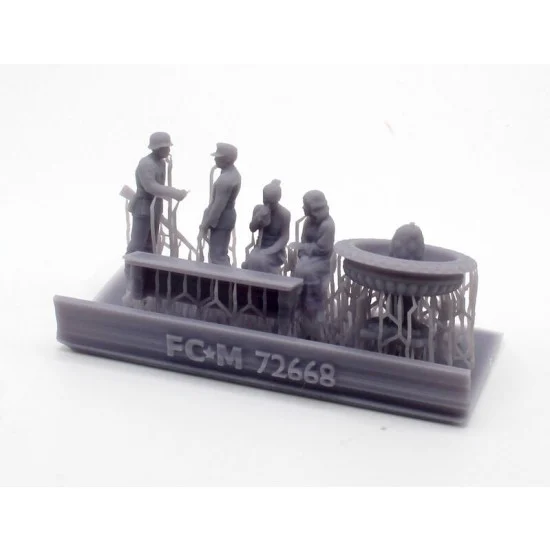 FC Model Trend 72668 1/72 ''The Park'' Figures Scene - Model Figures