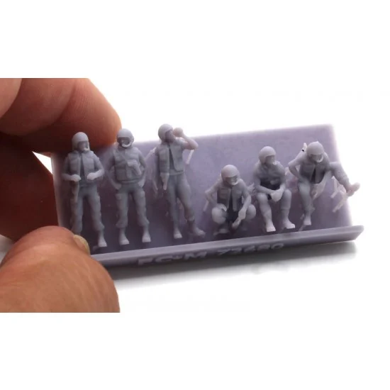 FC Model Trend 72680 1/72 US Tank Crew Vietnam (6 figures) - Model Figures