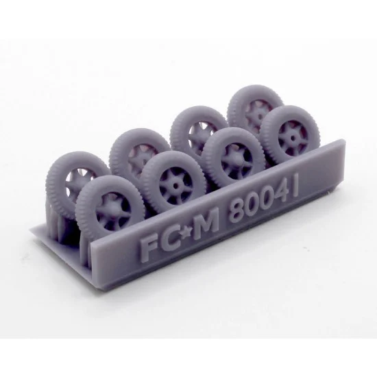FC Model Trend 80041 1/76 Flak 18 Weighted Wheels - Military Vehicles & Tanks