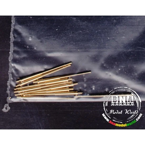 Flyhawk 350082 1/350 WWII German Naval 105mm/65 SK Metal Barrels (10pcs) - Model Ships & Boats