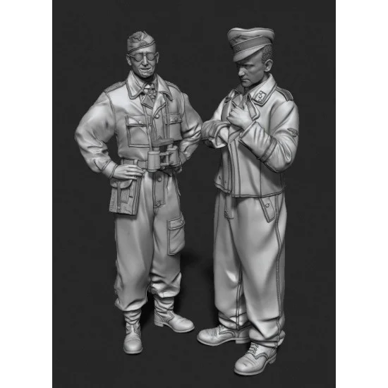 Panzer Art FI35-083 1/35 Waffen-SS Tank Officer Kursk Battle Set (2 figures)