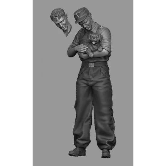 Panzer Art FI35-120 1/35 StuG Driver With Puppy