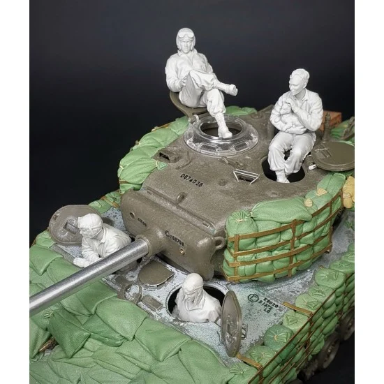 Panzer Art FI35-150 1/35 Sherman Tank Crew "Easy Rider"