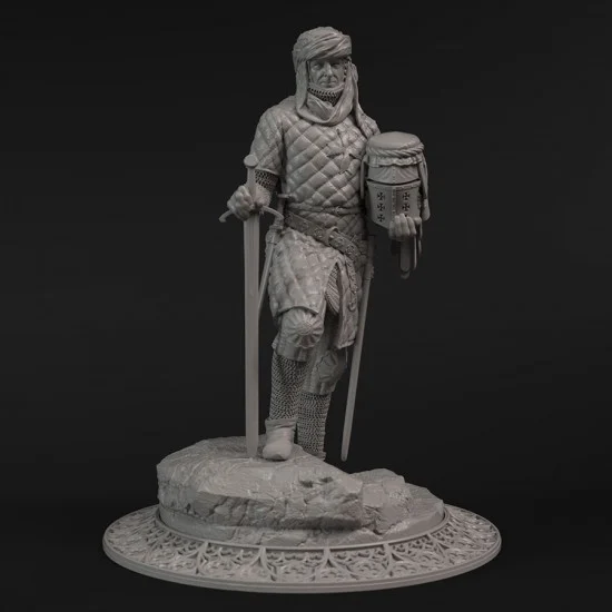 Panzer Art FI75-013 75mm Military Figure - Knight Hospitaller on The Island of Rhodes 1308