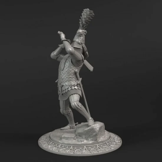 Panzer Art FI75-026 75mm Knight With Falchion Mid 14th Century