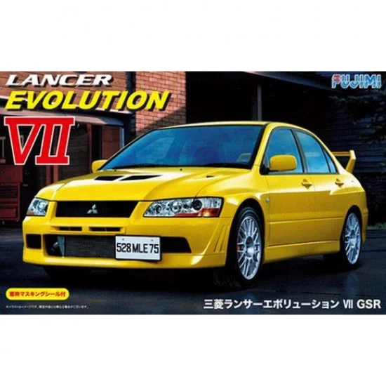 Fujimi 03920 1/24 Mitsubishi Lancer Evolution VII GSR w/Window Frame Masking (ID-179)