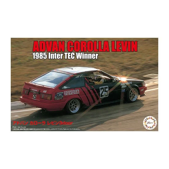 Fujimi 04691 1/24 ADVAN Corolla Levin 3door (ID-291)
