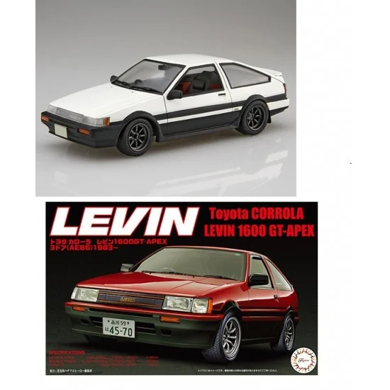 Fujimi 04723 1/24 Toyota AE86 Levin '83 (ID-9)